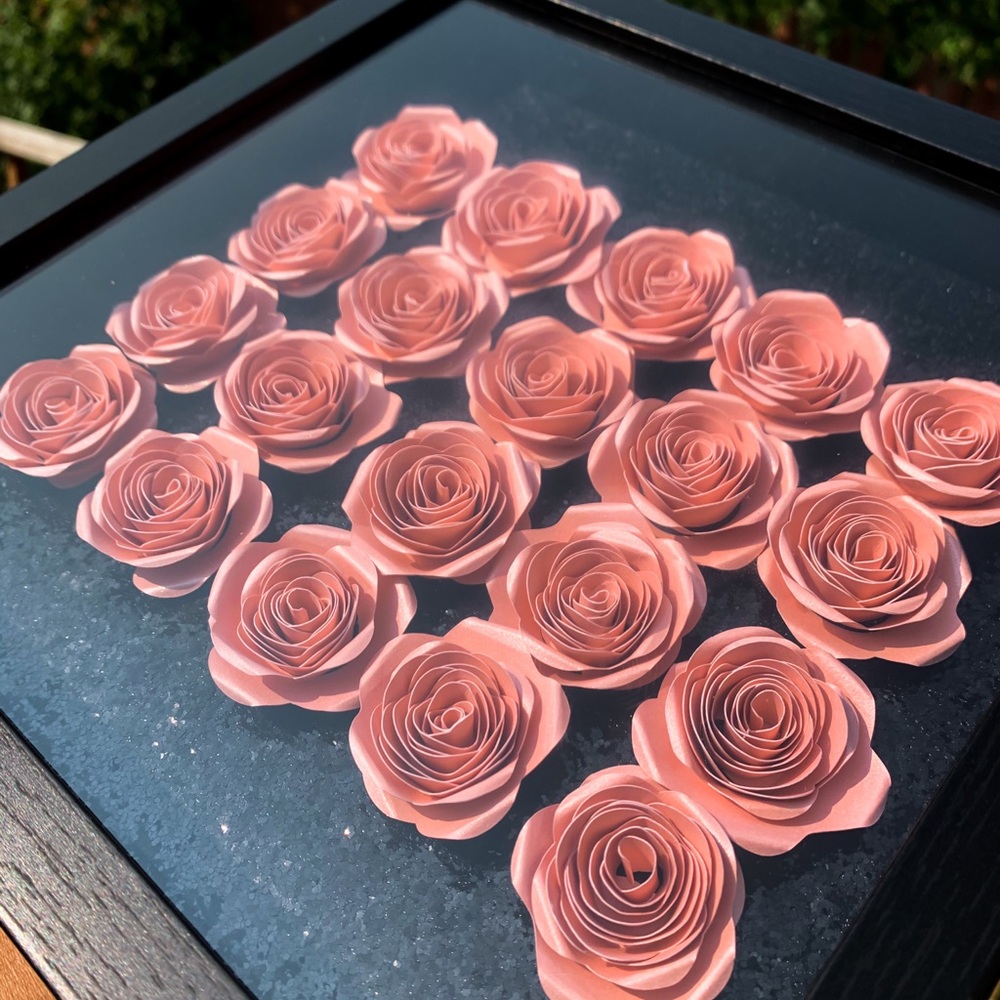 Glitter Shadow Box